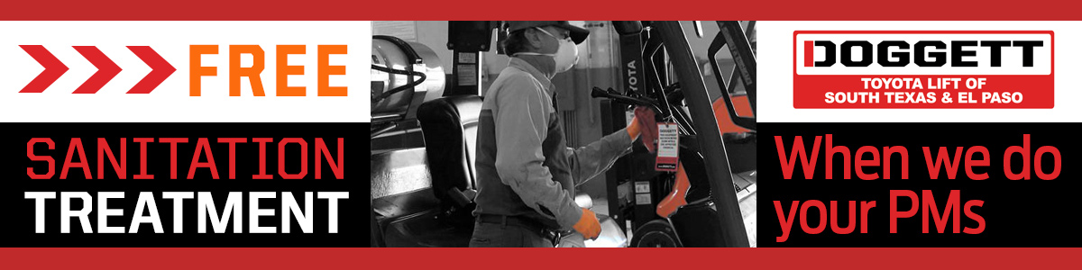 Doggett Toyota Lift Sanitation with PMs